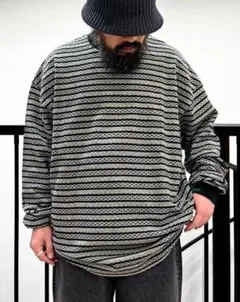 COOTIE PRODUCTIONS Jacquard Border L/S