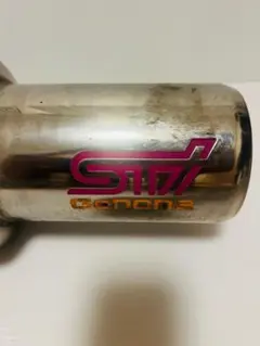 レガシィBP5前期　STIゲノム 砲弾マフラー2本だし サイレンサー 吊りゴム付 レガシィBP5前期 STIゲノム 砲弾マフラー2本だし サイレンサー