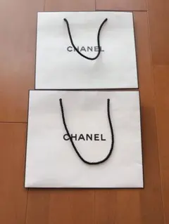CHANEL ショップ袋　2枚セット