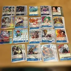 ワンピースカード　青デッキ　パーツ　受け継がれる意志