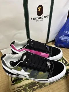 A BATHING APE カモフラ柄 スニーカーのサムネイル