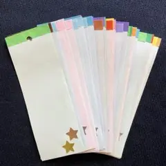 6 ハンドメイド 七夕 七夕飾り 短冊 45枚セットのサムネイル