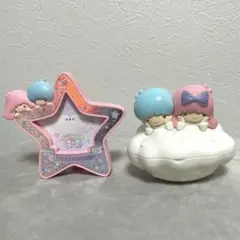 サンリオ　キキララ　写真立て　小物入れ　ハッピーセット