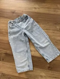 GU ハーフパンツ ライトブルー 130