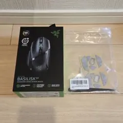 Razer BASILISK V2 ゲーミングマウス 交換用ソール付き