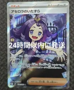 ポケモンカード　SR　アセロラのいたずら