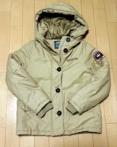 アウトドア　中綿コート　140センチ
