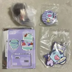 BTS BT21 MANG ホソク ホビ 肩ズン ガチャガチャ 缶バッジ セット