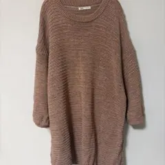 ZARA メンズサマーニットピンクＸＬ