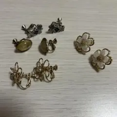 イヤリング まとめ売り フラワー