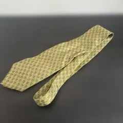 #2363 LANVIN ランバン シルク100 フランス製 総柄 ネクタイ