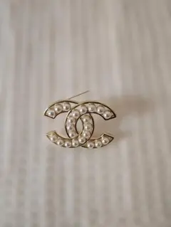 あむまむ様専用CHANEL シャネル ココマーク ブローチ ブラック