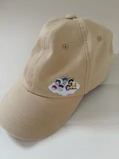 BomBomTV キャップ ベージュ キッズ