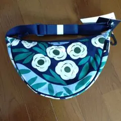 UNIQLO×Marimekko ラウンドミニショルダーバッグ ブルー 新品