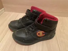 KIDS Champion スニーカー ブラック/レッド21cm
