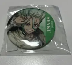 Dr.STONE 缶バッジ　石神千空　DMMスクラッチ