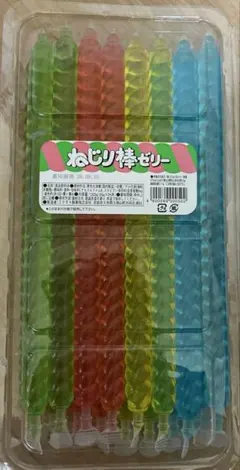 ねじり棒ゼリー　駄菓子　55g×24本のサムネイル