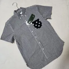 ベースコントロール★ギンガムチェックシャツ　 ニットポケット　定価￥4,900のサムネイル
