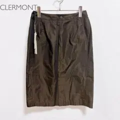 タグ付き✨ CLERMONT タイトスカート 光沢感あり（38） きれいめ