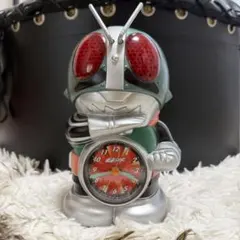 仮面ライダー アラームクロック 昭和ライダー 40周年記念 置時計