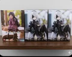 新品未開封ぬーどるストッパー フィギュア 3体セット 2B / 和栗薫子