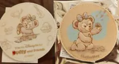 ダッフィーフレンズ　シェリーメイ　コースター 2枚セット