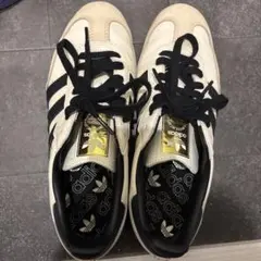 adidas Samba ホワイト/ブラック スニーカー