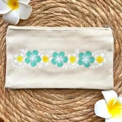 ポーチ♡ペンケース♡ハワイデザイン♡一点物