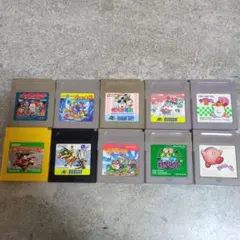 【動作確認済】ゲームボーイ　ソフト 10本セット　GB