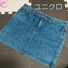レディース 新品 ユニクロ デニムスカート 67