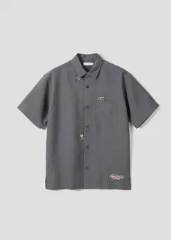 グラニフ　パワーパフガールズ　エンブロイダリービッグシルエットポリトロ半袖シャツのサムネイル