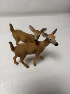 Schleich シュライヒ シカ フィギュア 2体セットのサムネイル