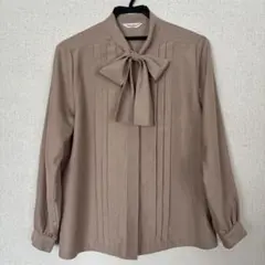 リボンブラウス 長袖