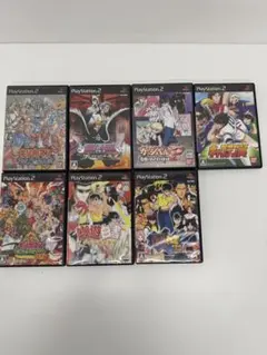 PS2 ジャンプ系 ゲームソフト 7本セット プレステ2まとめ☆