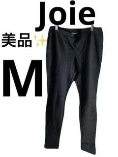 美品USA製✨️Joie ジョア 総柄 スリムパンツ グレー M ストレッチ 美脚