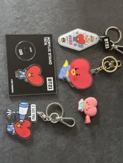 BT21 TATA アクリルスタンド キーホルダー セット