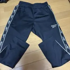 【美品】Reebok ジャージ パンツ ブラック