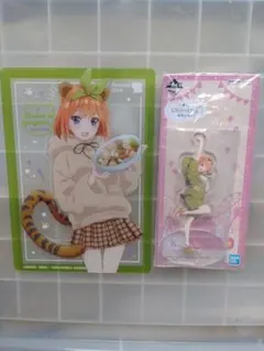 五等分の花嫁 四葉 アクリルスタンド ＋ クリアシート