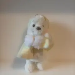 ディズニーストア プーさん ぬいぐるみキーチェーン ホワイトプーさん