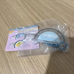 サンリオ、平成レトロ　ミニ定規＆分度器キーホルダー　シナモロール　シナモンのサムネイル