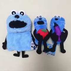 パペットスンスン ハンドパペット お野菜ぬいぐるみ トマト ナス