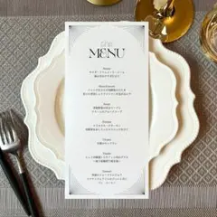 ˗ˏˋ NEW ˎˊ˗メニュー表　30　ドリンクメニュー　ウェディング　結婚式