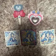 キュアウィンク アイテムセット ステッカー ガチャガチャ