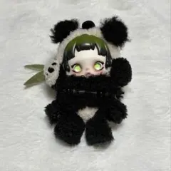 SKULLPANDA Lazy Panda ぬいぐるみペンダン ト