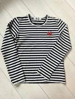 PLAY COMME des GARCONS ボーダー長袖Tシャツ
