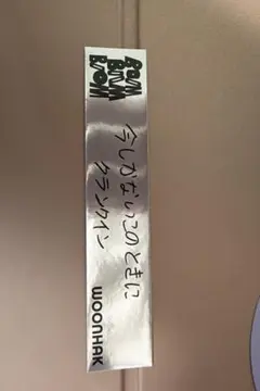 BOYNEXTDOOR ボネクド 銀テープ風　ステッカー ウナク　SNS