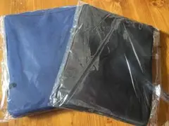 タブレット用ケース ネイビー ブラック 2枚セット