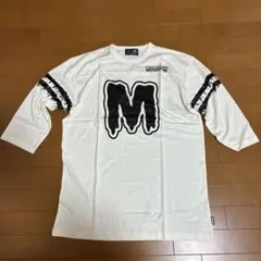 mxmxm フットボールシャツ　七分丈　XL 値下げ可のサムネイル