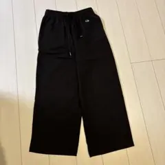 Champion ブラック ワイドパンツ Women's M