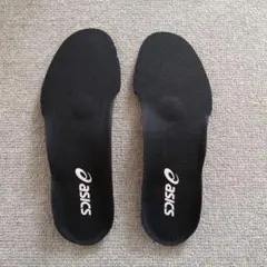 アシックス ブラック インソール
